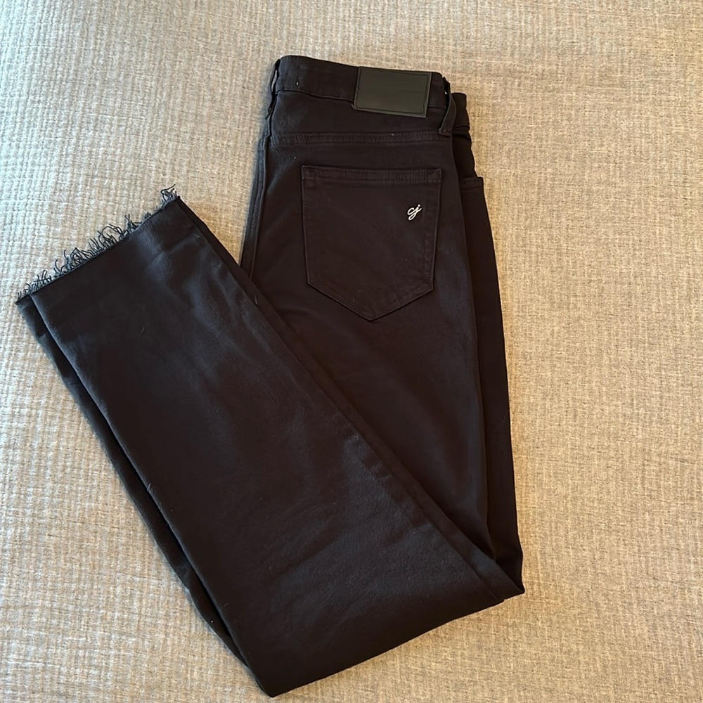 Carly Jean Los Angeles Chrissy Black Jeans NWOT